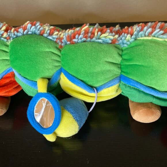 Vintage 2005 Eric Carle The Very Hungry Caterpillar 19" Plush Toy with Foods - Picture 4 of 9